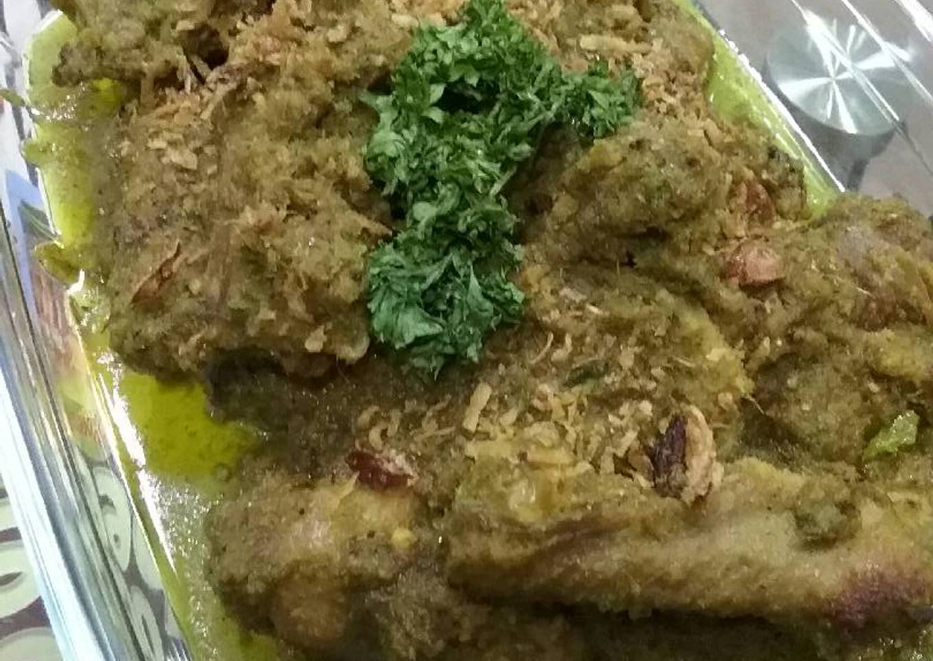 Bebek kaleyo cabe ijo ala bunda Jk