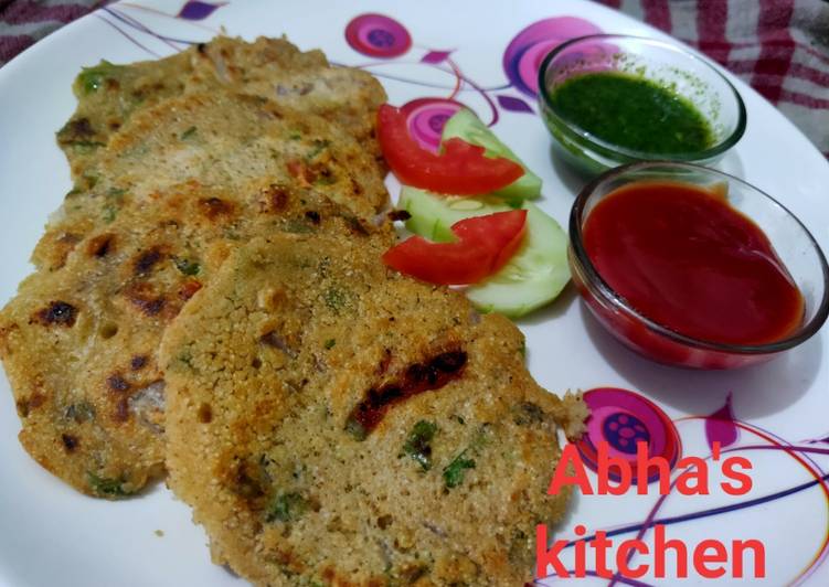 Mini veggies oats chilla