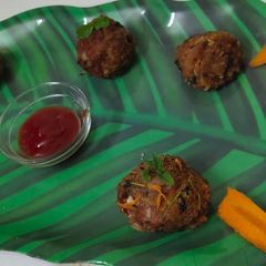 A picture of Title : Roti Vegetables Ball.