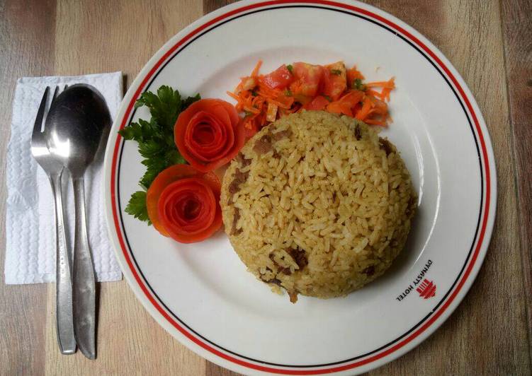 Cara Buat Nasi Kebuli ekonomis