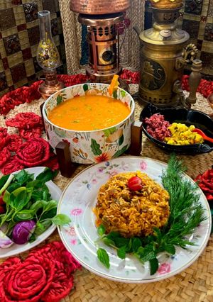عکسی از دستور سوپ دال عدس
