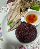 ข้าวไรซ์เบอรี่กับปลาทูแกะ