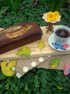 Una foto de Banana bread (pan de banana)🍌💛