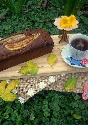 Una foto de Banana bread (pan de banana)🍌💛
