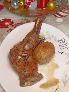 Una foto de Cordero lechal al horno