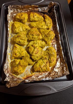 A picture of Chicken Inbetween.