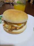 Hamburguesa de pollo en 5 pasos!