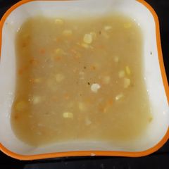 A picture of Sweet corn soup.