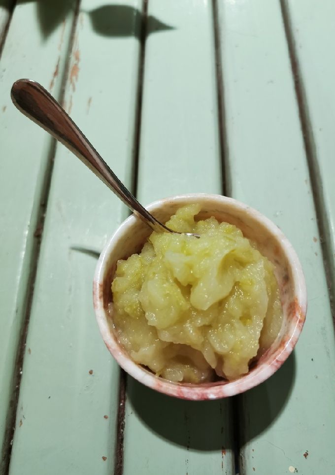 Una foto de Compota de manzana