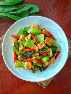 Foto resep Tumis Pokcoy Tahu