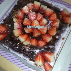 A picture of Poke Cake.
