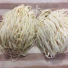 A picture of Mi mentah homemade sehat.