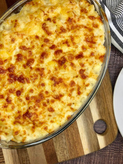 Szuper könnyű mac and cheese szarvasgomba olajjal recept fotója