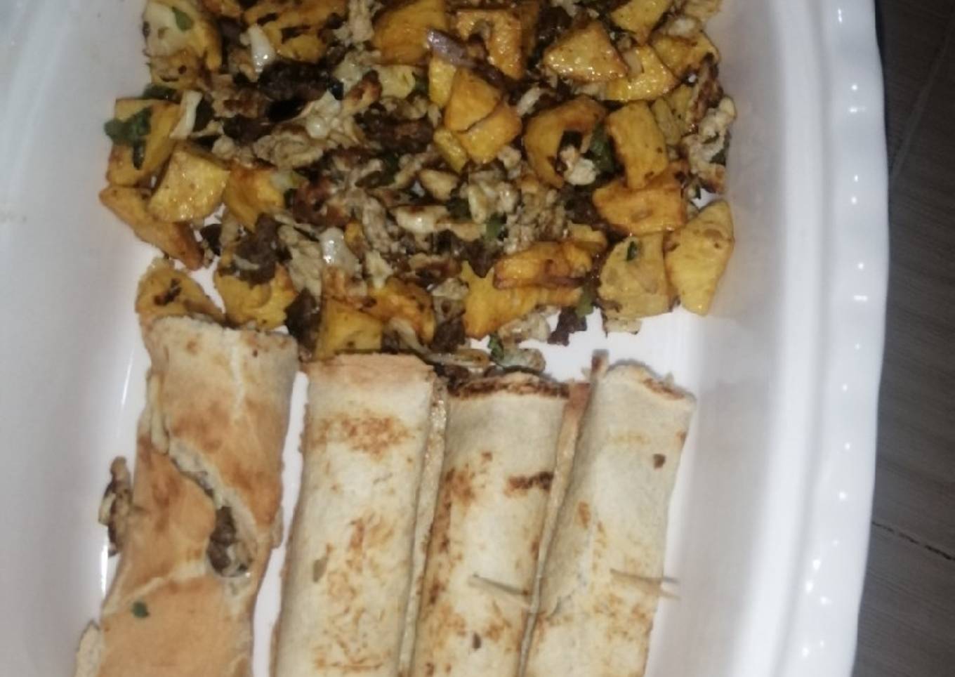 Bread shawarma