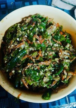 Foto resep Ikan Teri Cabe Ijo