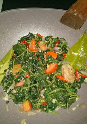 Foto resep Tumis daun ubi