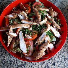 A picture of Chicken salad.