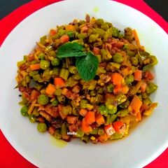 A picture of Mixed Dry Sabzi.