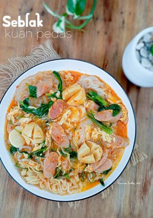 Foto resep Seblak Kuah Pedas