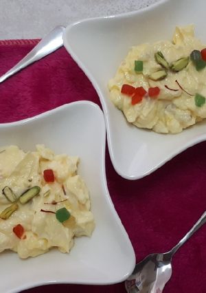 કેસર, પિસ્તા ટુટી ફ્રુટી મઠો (Kesar Pista Tutti Frutti Matho Recipe In Gujarati) રેસીપી મુખ્ય ફોટો