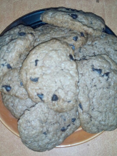 A picture of Chocolate chip cookies.