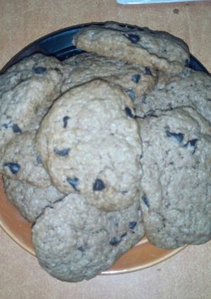 A picture of Chocolate chip cookies.