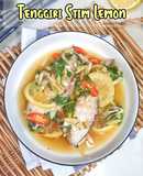 Menu Berpantang : Tenggiri Stim Lemon