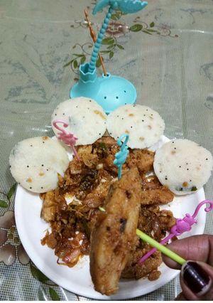A picture of Chinese Idli.
