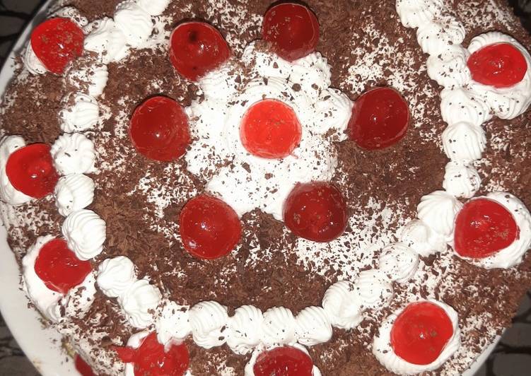 Recipe of Ultimate Black forest cake (INSTANT)