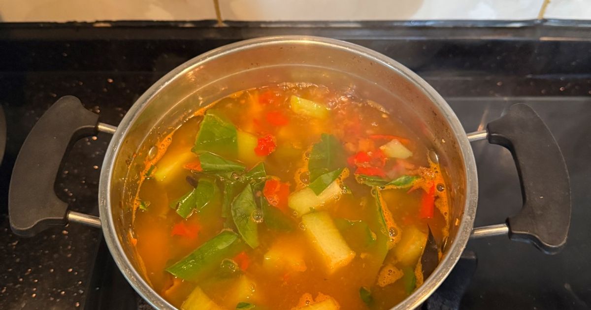 Resep sayur asam merah