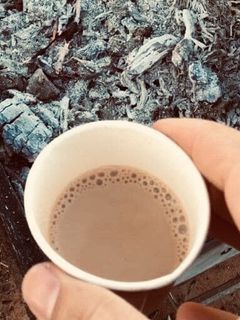صورة لوصفة شاي بالحليب