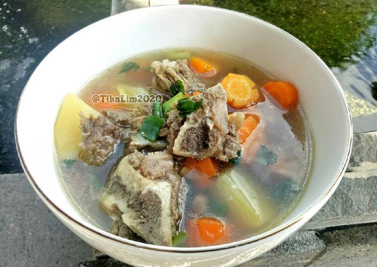 Cara Memasak Sop tulang sapi Enak Terbaru