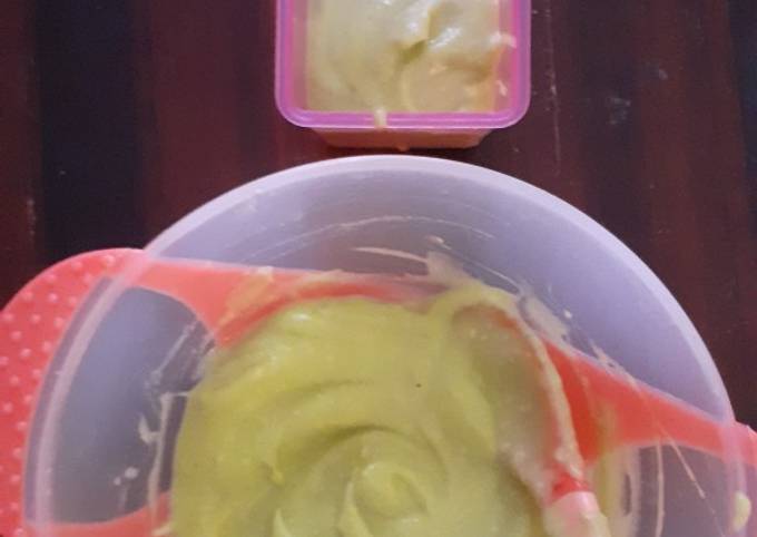 Snack Mpasi 6 mo : Alpukat Oats