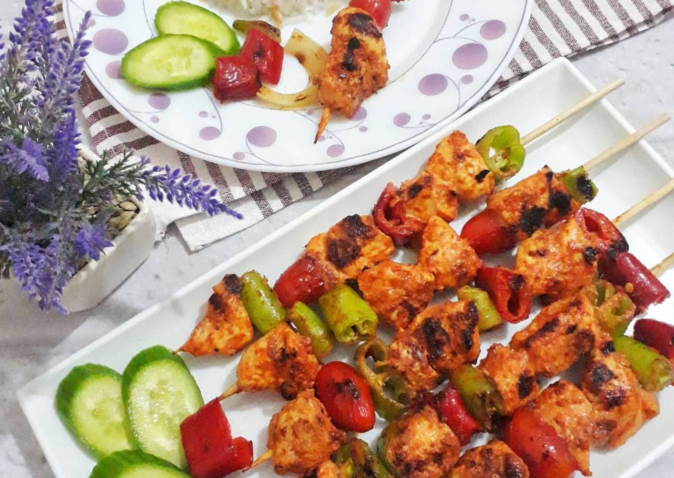 Tavuk Şiş (Sate Ayam ala Turki)