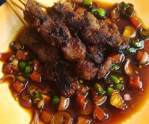 Resep mudah Sate Maranggi Khas Purwakarta Mantul Banget