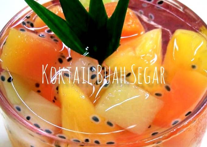 Resep Koktail Buah Segar Oleh Nevidian Cookpad