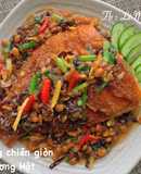 Cá Diêu Hồng chiên giòn Sốt Tương Hột