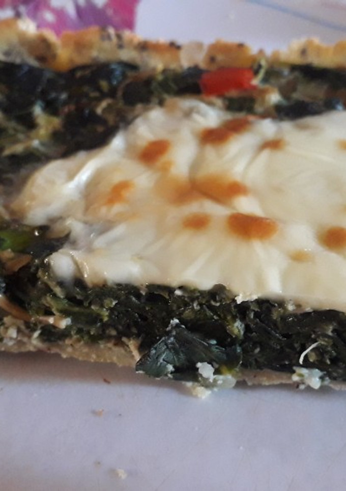 Una foto de Tarta de acelga sin gluten
