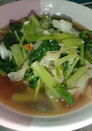 Foto resep Tumis Sawi dan Kubis
