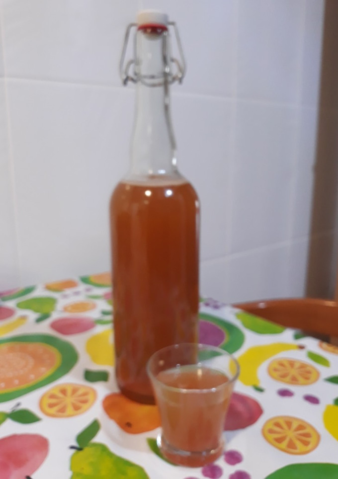 Una foto de Infusión ayurvédica de especias con zumo de pomelo