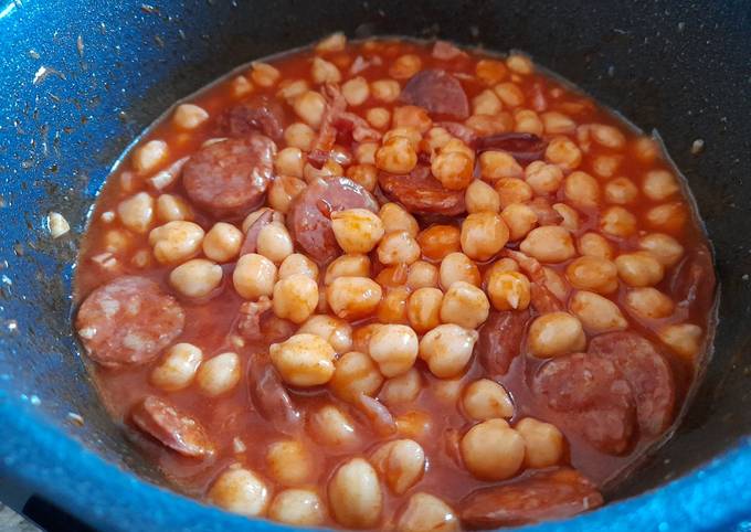 Garbanzos con chorizo - Gurmé