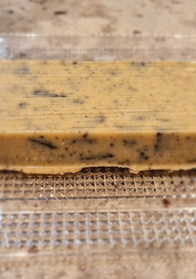 Una foto de Turrón de chocolate blanco y galletas Oreo