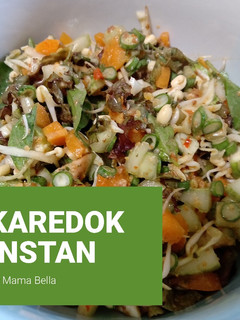 Foto resep Karedok instan