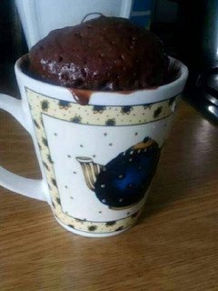 Foto principal de Mug cake de chocolate y avellanas