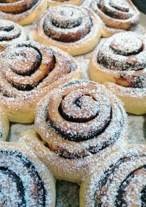Kakaós csiga recept fotója