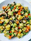 Tofu Gnocchi with Garden Vegetables
