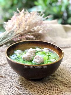 Hình của món Canh Khổ Qua Nấu Chả Cá Thát Lát.