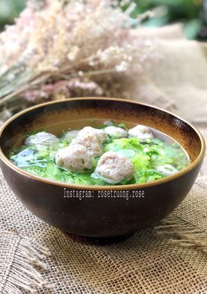 Hình của món Canh Khổ Qua Nấu Chả Cá Thát Lát.