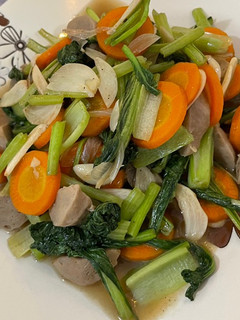 Foto resep Tumis Sawi Hijau Bakso