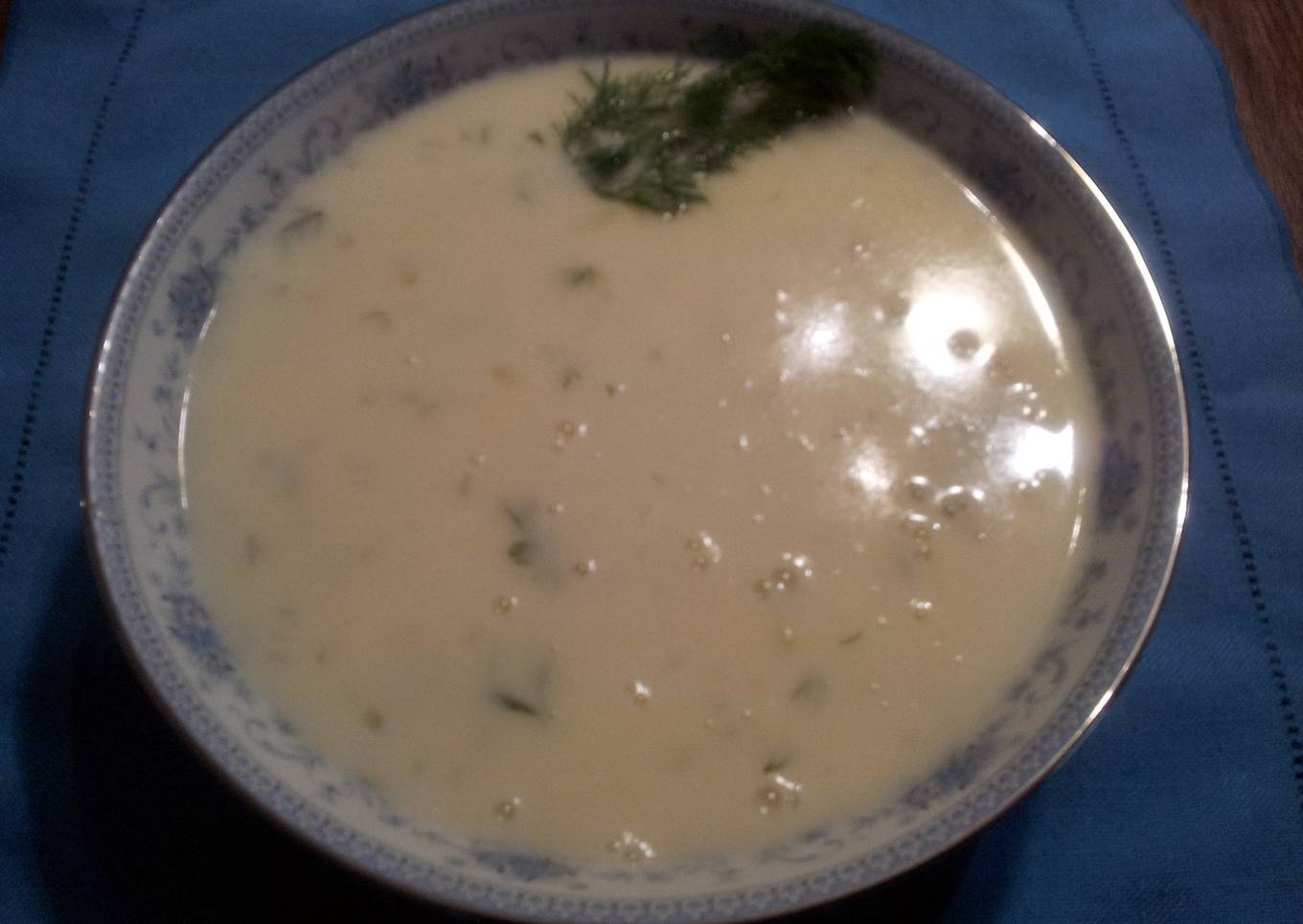 Dill vinegar soup
